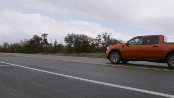 Ford Maverick EcotBoost Towing GIF